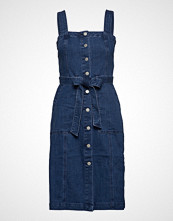 GAP Shank Front Denim Dress Med Wash Kort Kjole Blå GAP