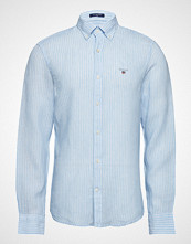 Gant D1. Tp Pique Solid Slim Bd Skjorte Business Blå GANT Gant D1. Tp Pique Solid Slim Bd Skjorte Business Hvit GANT
