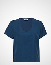 American Vintage Nalastate T-shirts & Tops Short-sleeved Blå AMERICAN VINTAGE