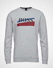 BOSS Business Wear Authentic Sweatshirt T-shirts Long-sleeved Grå BOSS BUSINESS WEAR