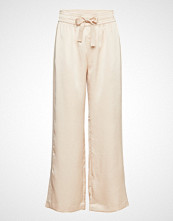 Second Female Yva Trousers Vide Bukser Creme SECOND FEMALE
