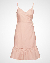 GAP Cami Ruffle Wrap Drs - Lin Knelang Kjole Rosa GAP
