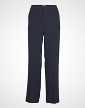 Filippa K Hutton Crepe Trouser Bukser Med Rette Ben Blå FILIPPA K