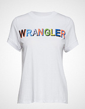 Wrangler 80´S Tee T-shirts & Tops Short-sleeved Hvit WRANGLER