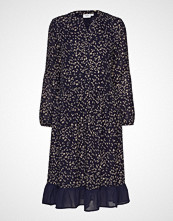 Saint Tropez U6009, Woven Dress L/S Knelang Kjole Grå SAINT TROPEZ