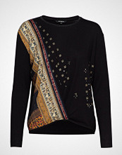 Desigual Ts Bridget Strikket Genser Svart DESIGUAL