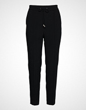 Filippa K Fiona Drapey Trousers Bukser Med Rette Ben Svart FILIPPA K