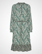 Saint Tropez U6030, Woven Dress Bellow Knee Knelang Kjole Grønn SAINT TROPEZ