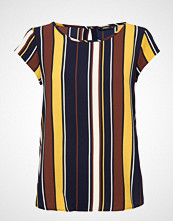 Only Onlnova Lux Aop S/S Top 7 Wvn T-shirts & Tops Short-sleeved Multi/mønstret ONLY