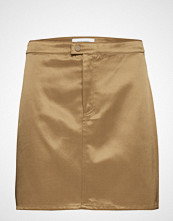 Samsøe & Samsøe Gina Skirt 11155 Kort Skjørt Beige SAMSØE & SAMSØE