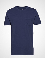 GAP Vintage Wash Pocket T-Shirt T-shirts Short-sleeved Blå GAP