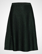 Samsøe & Samsøe Maddie Skirt 9554 Knelangt Skjørt Grønn SAMSØE & SAMSØE