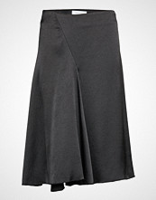 Samsøe & Samsøe Eva Skirt 11163 Knelangt Skjørt Svart SAMSØE & SAMSØE