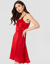 Rut&Circle Hanna Frill Dress röd