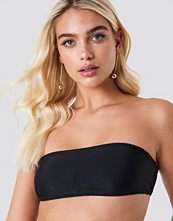 NA-KD Swimwear Bandeau Bikini Top svart