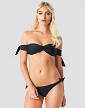 NA-KD Swimwear Tied Waist Bikini Panty svart