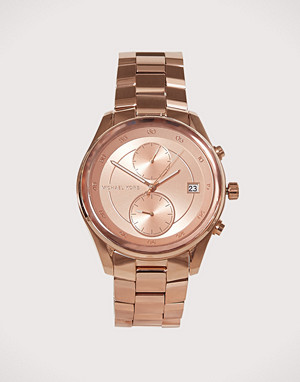 Michael Kors klokke, Rosegold Briar Michael Kors klokke, Rosegold Briar
