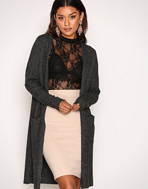 Vero Moda kardigan, Vmbrilliant Ls Long Open Cardigan N Svart Vero Moda kardigan, Vmbrilliant Ls Long Open Cardigan N Svart