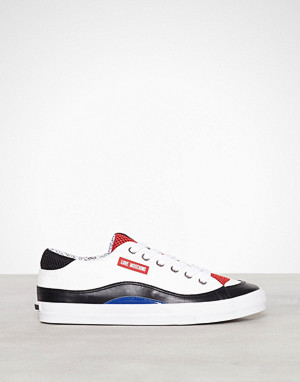 Love Moschino sneakers, Hvit Lather Sneaker Love Moschino sneakers, Hvit Lather Sneaker