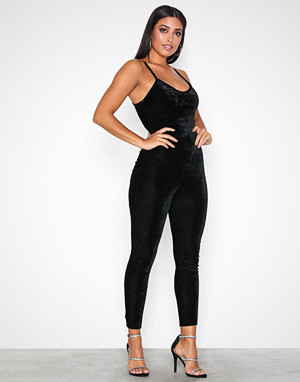 NLY One jumpsuit, Velvet Plunge Catsuit NLY One jumpsuit, Velvet Plunge Catsuit