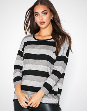 Top ONLY ONLELCOS - Maglia Donna In Poliestere, Taglio Oversize, Maniche 3/4 - Foto 7