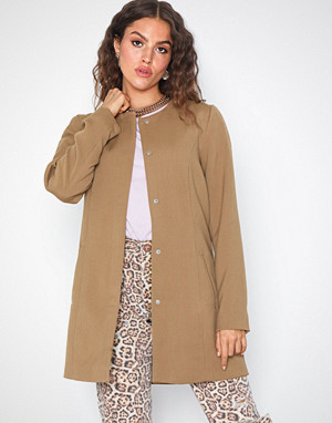 Jacqueline de Yong kåpe, Jdynew Brighton Coat Otw Noos Lys brun Jacqueline de Yong kåpe, Jdynew Brighton Coat Otw Noos Lys brun