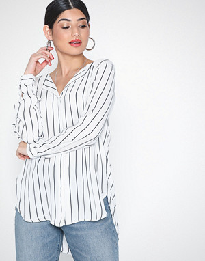 Vila bluse, Vilucy L/S Shirt - Noos Stripes Vila bluse, Vilucy L/S Shirt - Noos Stripes