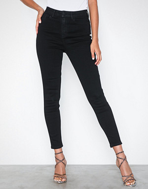 Vila jeans, Vicommit Felicia Hw Slim 7/8 Black Vila jeans, Vicommit Felicia Hw Slim 7/8 Black