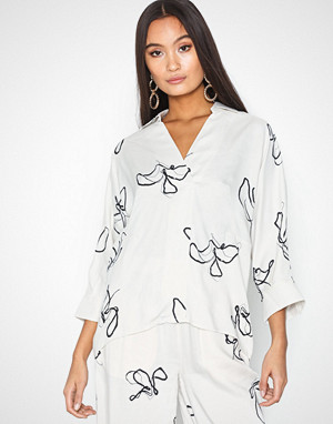 Selected Femme skjorte, Slfirena 3/4 Top B Selected Femme skjorte, Slfirena 3/4 Top B