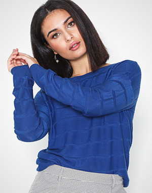 Jacqueline de Yong genser, Jdypulli L/S Noos Pullover Knt Mørk blå Jacqueline de Yong genser, Jdypulli L/S Noos Pullover Knt Mørk blå
