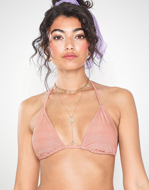 Pretty Me bikini, Soft Triangle Lurex Top Pretty Me bikini, Soft Triangle Lurex Top