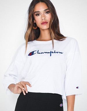 Cènnìs T-skjorte, Crewneck Croptop Cènnìs T-skjorte, Crewneck Croptop