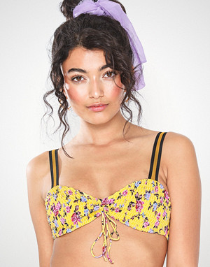 For Love & Lemons bikini, Paulina Rouched Top For Love & Lemons bikini, Paulina Rouched Top