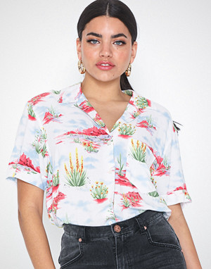 Wrangler skjorte, Cuban Shirt Wrangler skjorte, Cuban Shirt