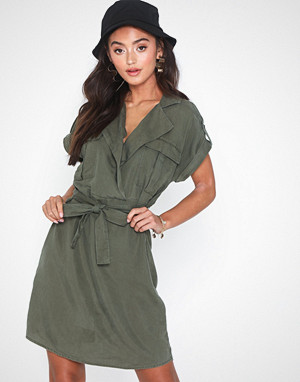 Noisy May kjole, Nmvera S/S Endi Tencel Shirt Dress Noisy May kjole, Nmvera S/S Endi Tencel Shirt Dress