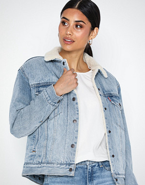 Levi's jakke, Exbf Sherpa Trucker Strangerwa Levi's jakke, Exbf Sherpa Trucker Strangerwa