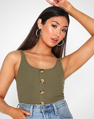 Only singlet, Onlnella S/L Button Top Jrs Only singlet, Onlnella S/L Button Top Jrs