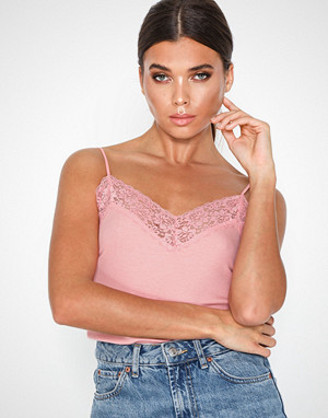 Selected Femme singlet, Slfmio Rib Lace Singlet - Color