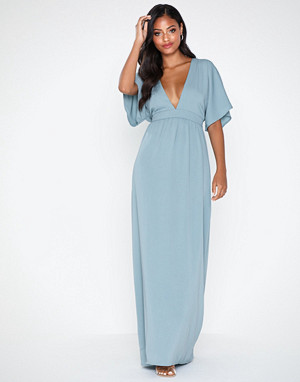 Glamorous kjole, Short Sleeve V Neck Dress Glamorous kjole, Short Sleeve V Neck Dress