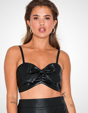NLY Trend singlet, PU Mini top NLY Trend singlet, PU Mini top