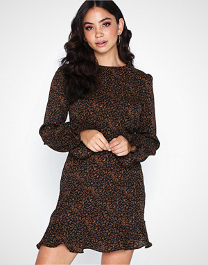 Missguided kjole, Leopard Print Mini Dress Missguided kjole, Leopard Print Mini Dress