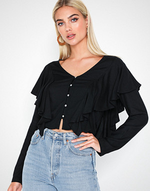 NLY Trend bluse, Romantic Flounce Blouse NLY Trend bluse, Romantic Flounce Blouse