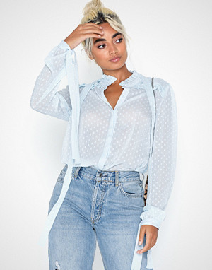 NLY Trend bluse, Stylish Ruffle Blouse NLY Trend bluse, Stylish Ruffle Blouse