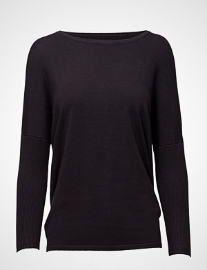 Saint Tropez genser, Knit Blouse W Rib Sl Strikket Genser Blå SAINT TROPEZ Saint Tropez genser, Knit Blouse W Rib Sl Strikket Genser Blå SAINT TROPEZ