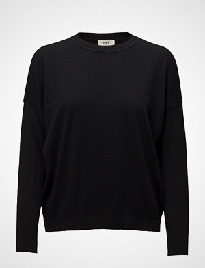 Stig P Vanessa Round Neck Knit Strikket Genser Svart STIG P Stig P Polly Strikket Genser Blå STIG P Fashionstreet.no