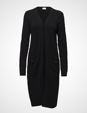 Vila kardigan, Viril L/S Long Knit Cardigan-Noos Strikkegenser Cardigan Svart Vila Vila kardigan, Viril L/S Long Knit Cardigan-Noos Strikkegenser Cardigan Svart Vila