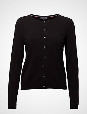 Tommy Hilfiger kardigan, Ivy C-Nk Cardi Strikkegenser Cardigan Svart TOMMY HILFIGER Tommy Hilfiger kardigan, Ivy C-Nk Cardi Strikkegenser Cardigan Svart TOMMY HILFIGER
