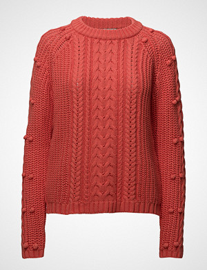 Hunkydory Cable Knit Strikket Genser Rød HUNKYDORY Hunkydory Joyce Knit Strikket Genser Oransje HUNKYDORY
