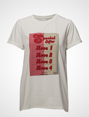 Won Hundred T-skjorte, Alivia Print T-shirts & Tops Short-sleeved Hvit WON HUNDRED Won Hundred T-skjorte, Alivia Print T-shirts & Tops Short-sleeved Hvit WON HUNDRED