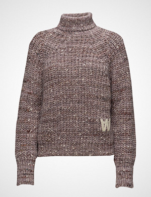 Wood Wood genser, Katie Turtleneck Høyhalset Pologenser Brun WOOD WOOD Wood Wood genser, Katie Turtleneck Høyhalset Pologenser Brun WOOD WOOD